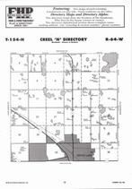 Creel Township - North, Devils Lake, Directory Map, Ramsey County 2007